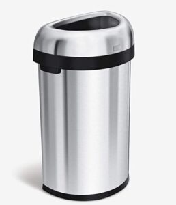 15 gallon open top trash can for office