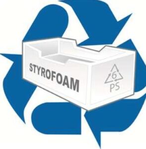 best way to throw away styrofoam