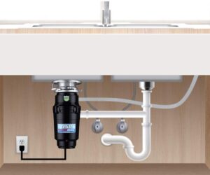 garbage disposal for easy install
