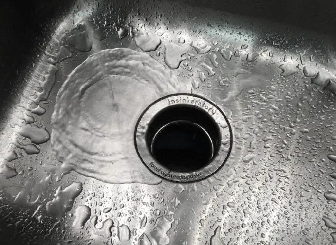 why only cold water in garbage disposal